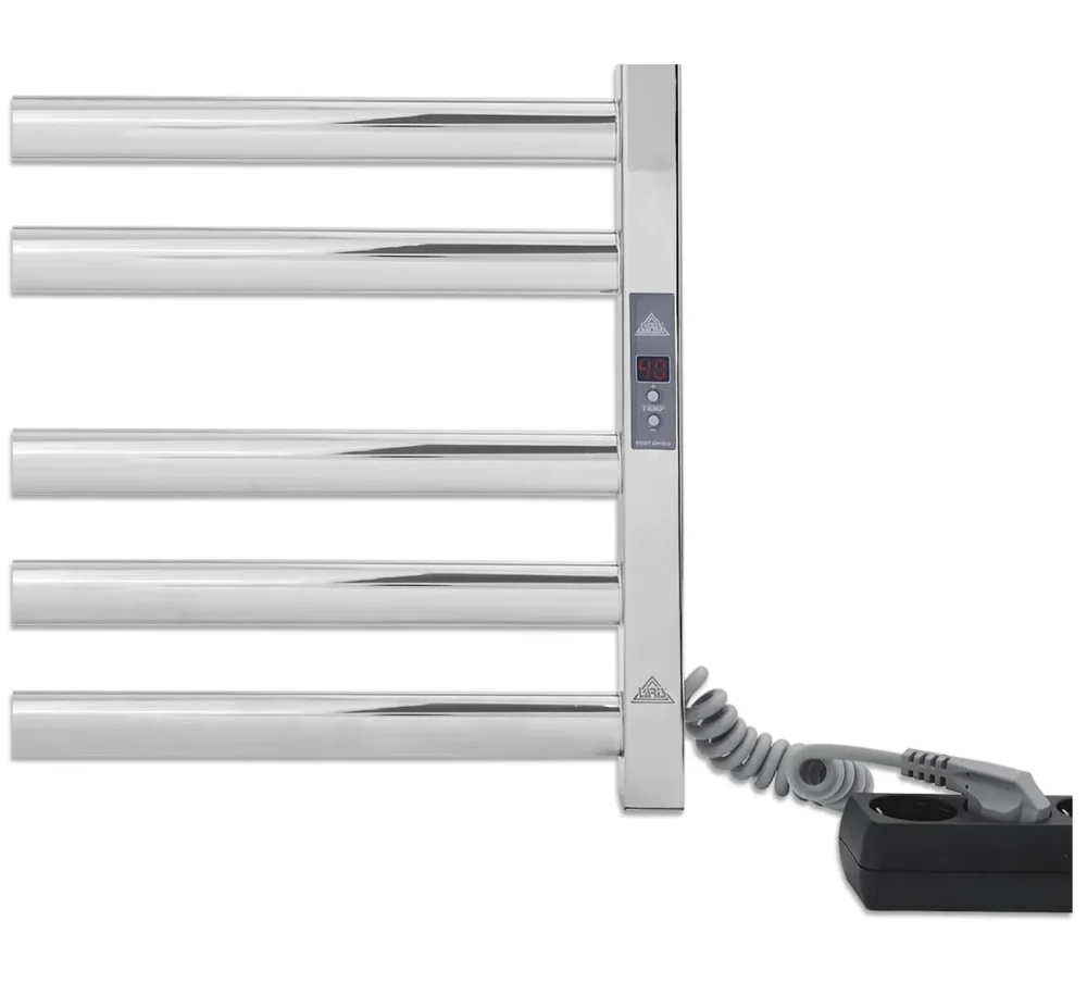 Elektrický koupelnový radiátor Sirius Electro 12 500×900, kabel zprava