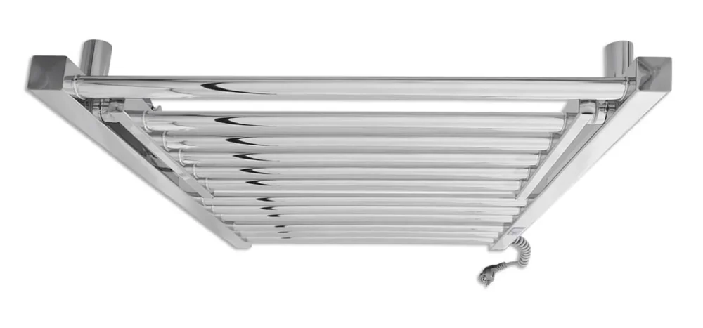 Elektrický koupelnový radiátor Sirius Electro 12 500×900, kabel zprava