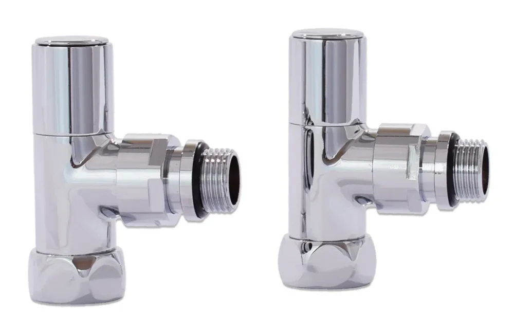 Rohový ventil Classic 1/2″ × 3/4″ s excentrami (ZZ-4701), 2 ks.