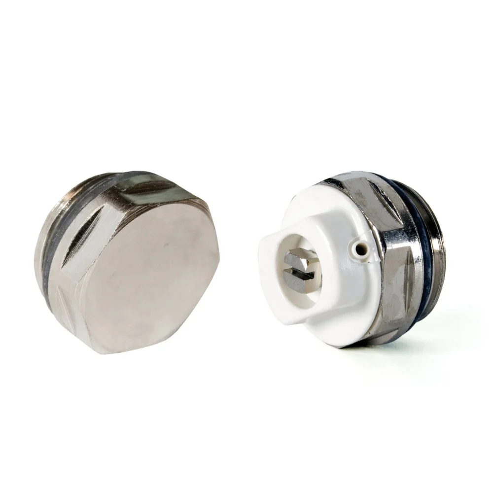 Korek i odpowietrznik 1/2" — w komplecie z grzejnikiem Purmo Compact